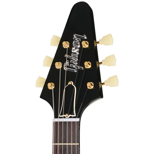 Gibson Custom 1958 Mahogany Flying V Reissue, VOS, British Racing Green Electric Guitar Gibson Custom