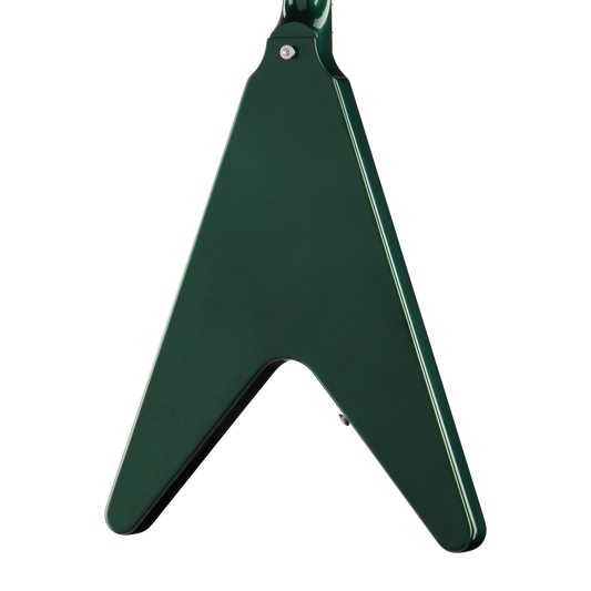 Gibson Flying V 70s, British Racing Green, Exclusive Electric Guitar Gibson
