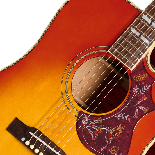Epiphone Hummingbird Standard EC, Cherry Sunburst Acoustic Guitar Epiphone