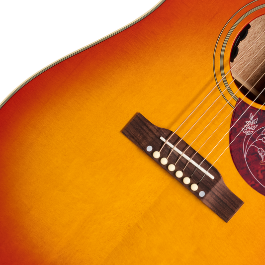 Epiphone Hummingbird Standard, Left-Handed, Cherry Sunburst Acoustic Guitar Epiphone