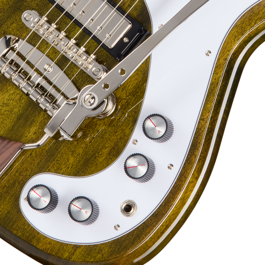 Epiphone Crestwood Custom '66, Antique Silver Fox, Exclusive Electric Guitar Epiphone