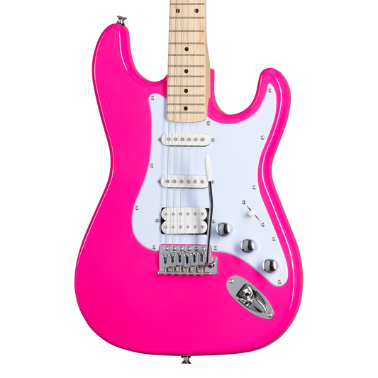 Kramer Focus VT-211S, Hot Pink Electric Guitar Kramer