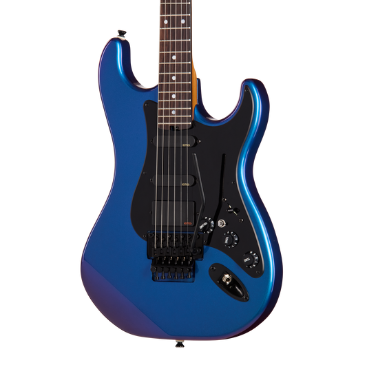 Kramer Pacer Deluxe 87 EMG, Flip Flop Blue, Exclusive Electric Guitar Kramer