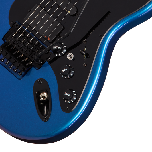Kramer Pacer Deluxe 87 EMG, Flip Flop Blue, Exclusive Electric Guitar Kramer