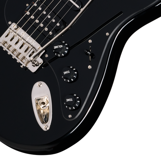 Kramer Pacer Deluxe GT, Intruder Black Electric Guitar Kramer