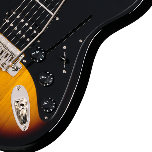 Kramer Pacer Deluxe GT, Triburst Electric Guitar Kramer