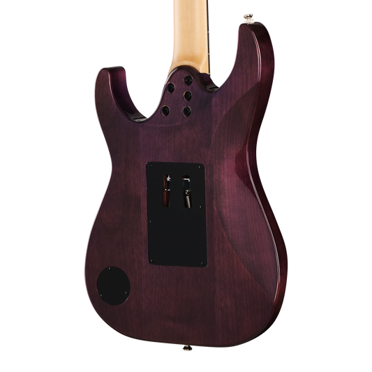 Kramer Volante Quilt HHFR, Ultraviolet Burst Electric Guitar Kramer