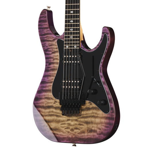 Kramer Volante Quilt HHFR, Ultraviolet Burst Electric Guitar Kramer