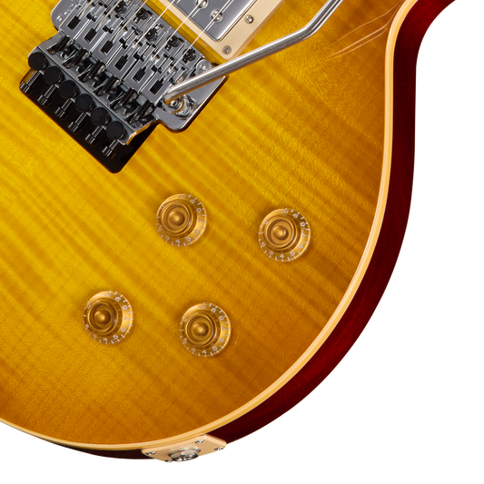 Gibson Custom Les Paul Axcess Standard, Gloss, Lemon Burst Electric Guitar Gibson Custom
